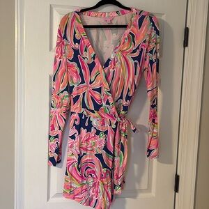Lilly Pulitzer Tiki Wrap Romper